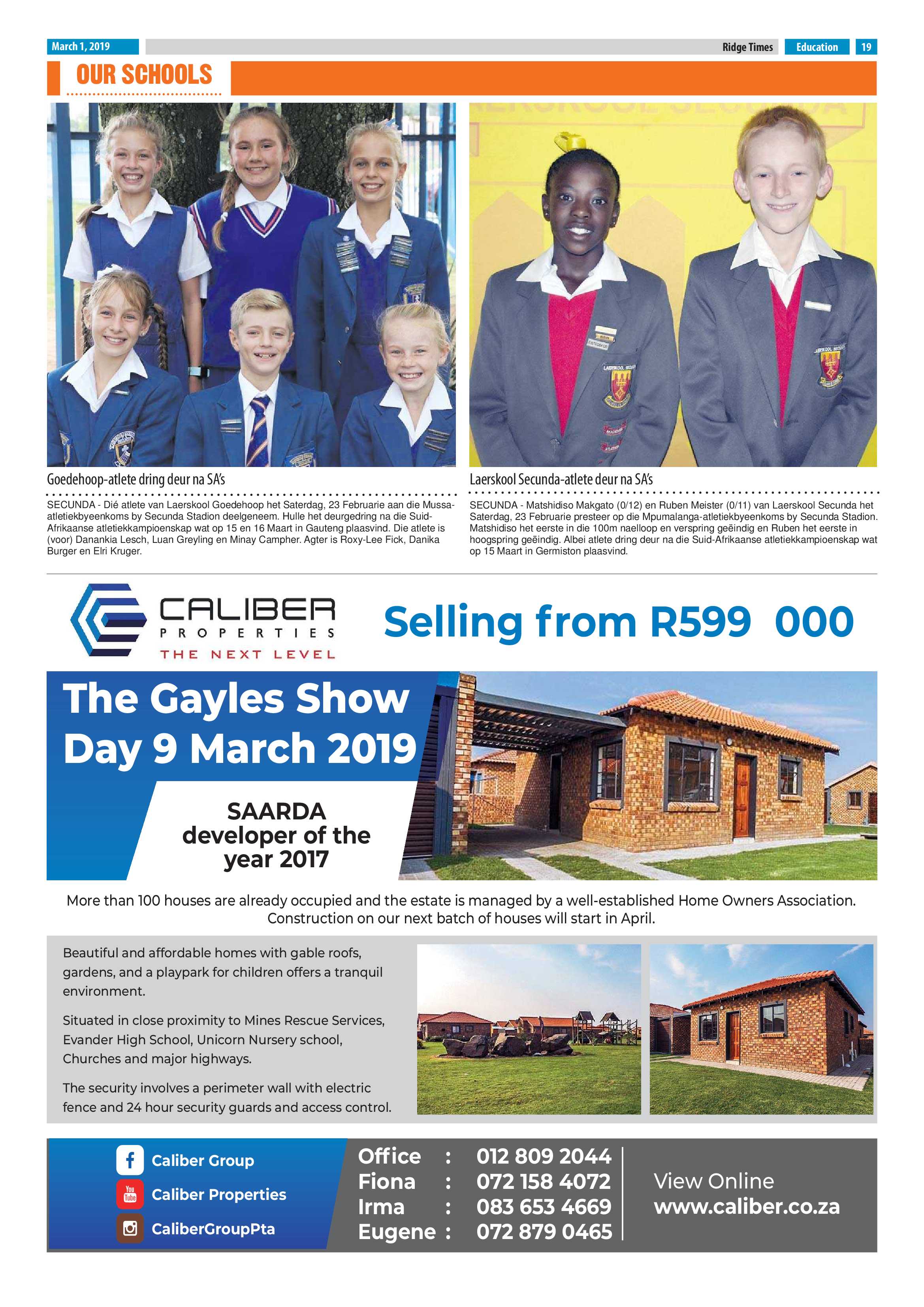 Ridge Times 03 March 2019 page 19
