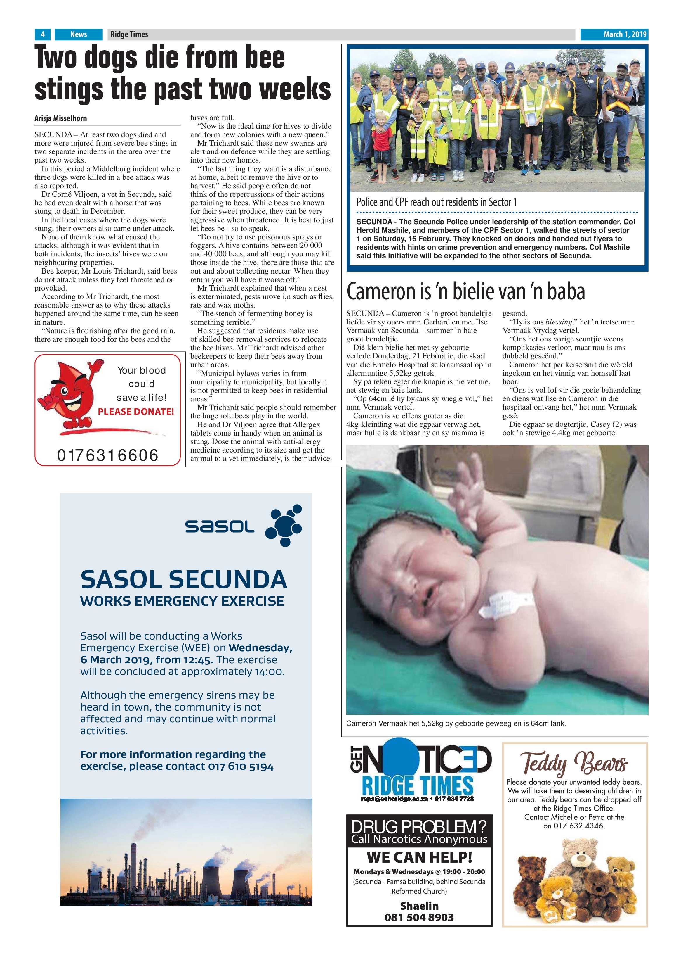 Ridge Times 03 March 2019 page 4