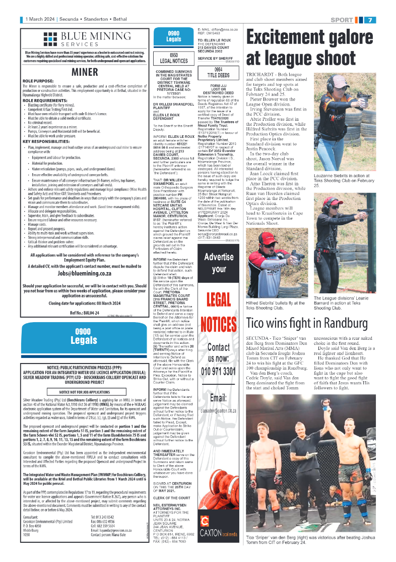 Ridge Times 01 March 2024 page 7