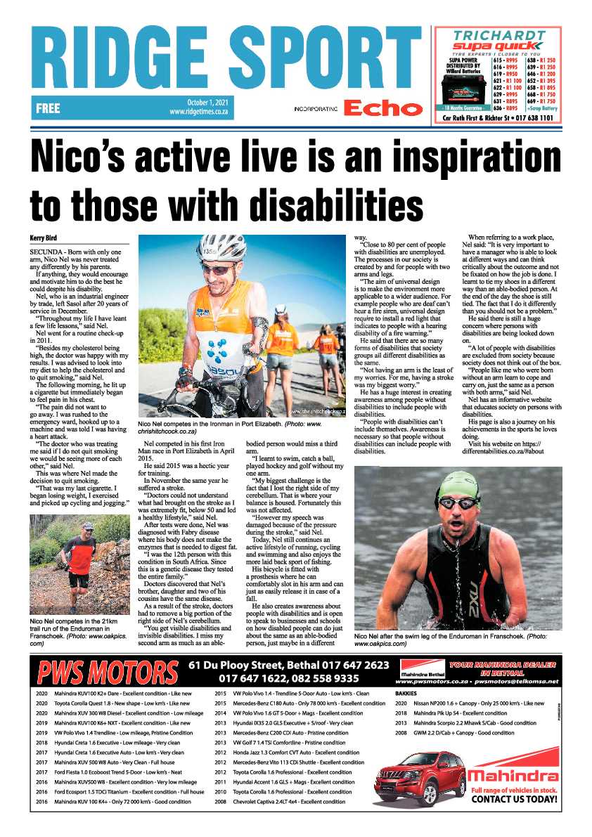 Ridge Times 01 October 2021 page 14