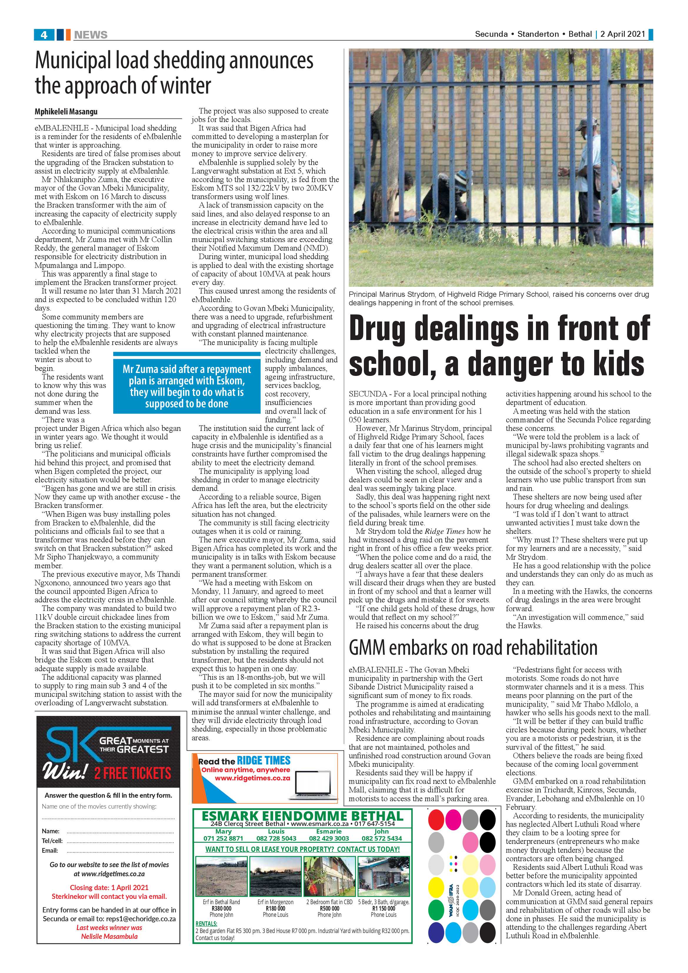 Ridge Times 02 April 2021 page 4