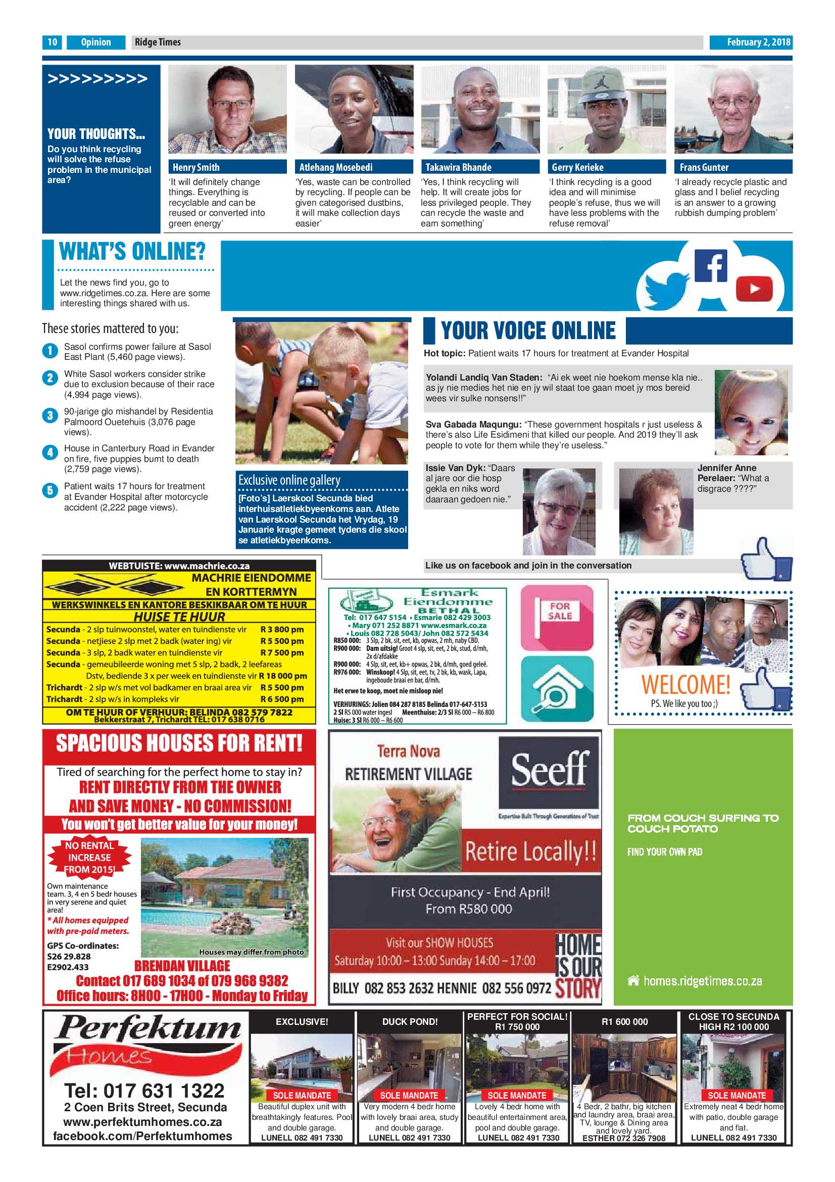 Ridge Times 02 February 2018 page 10