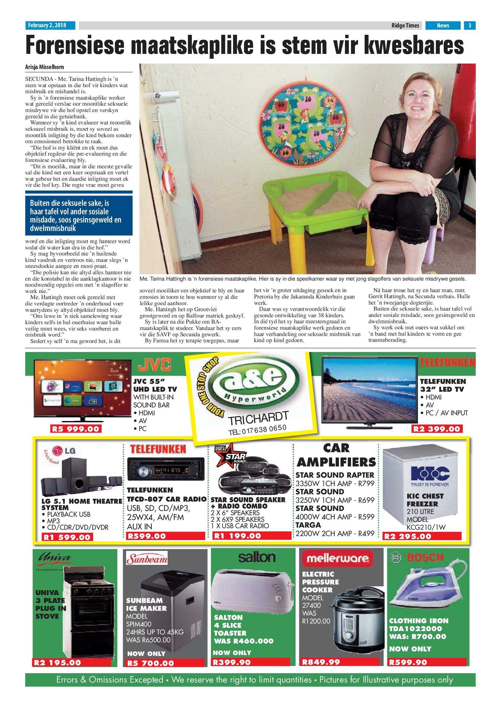 Ridge Times 02 February 2018 page 3