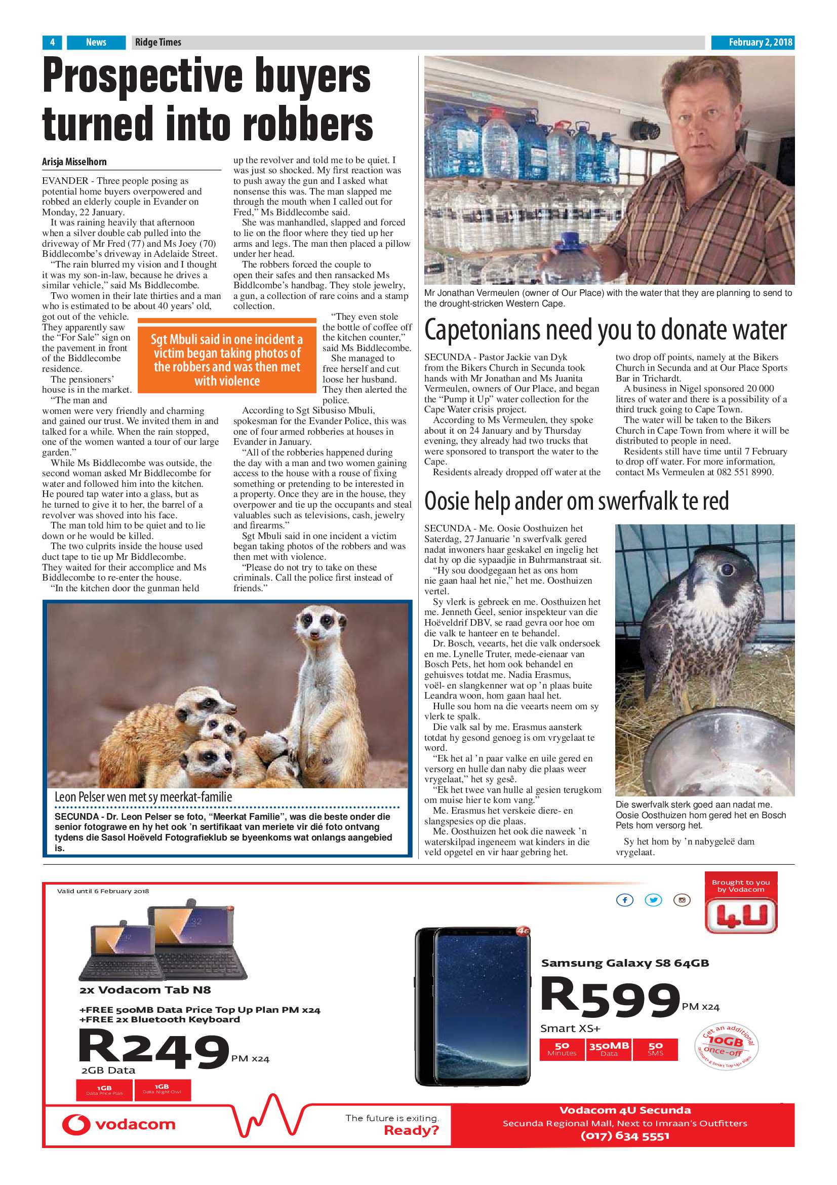 Ridge Times 02 February 2018 page 4