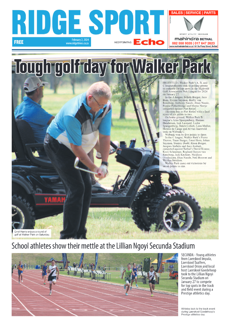 Ridge Times 02 February 2024 page 8