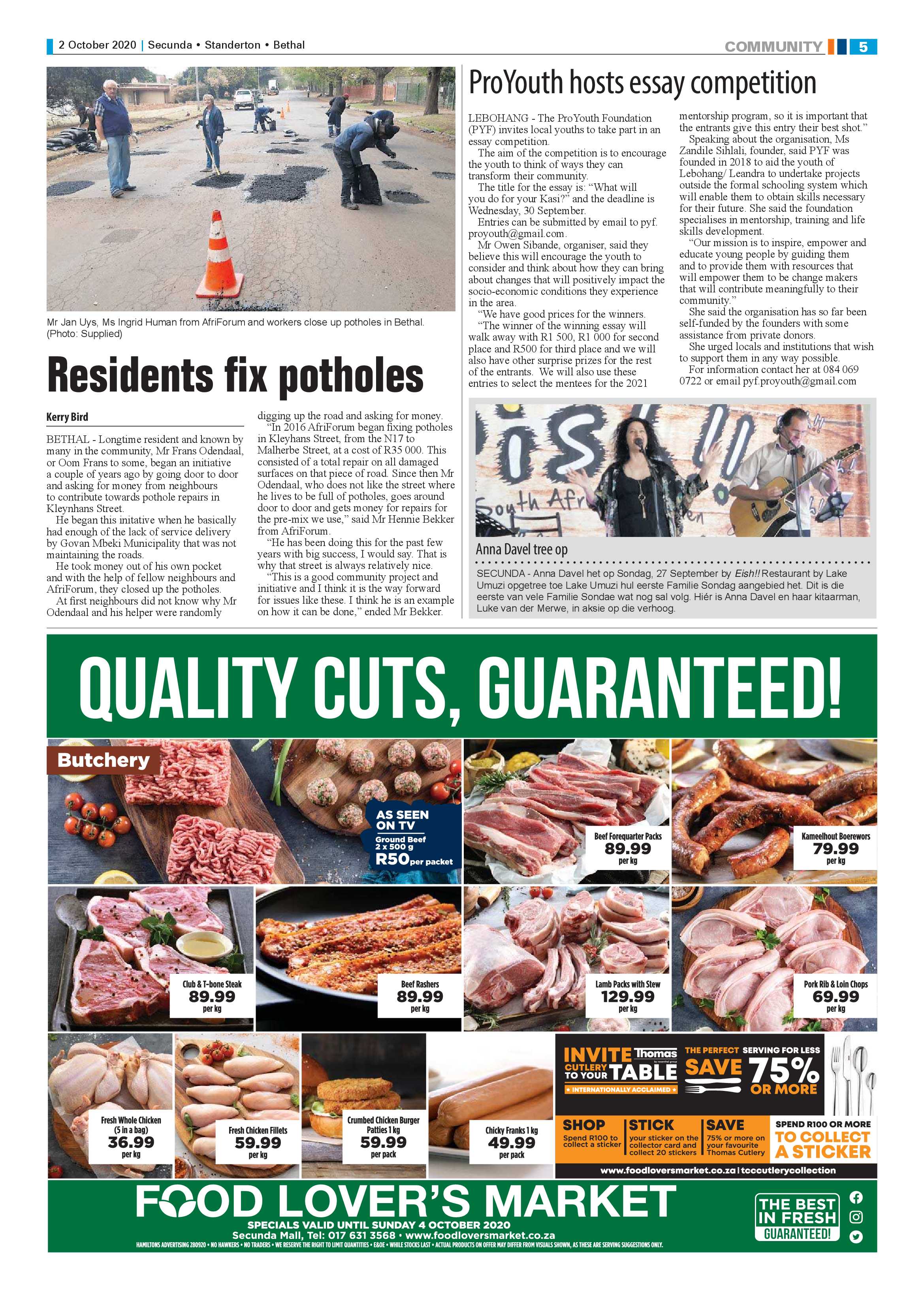 Ridge Times 02 October 2020 page 5