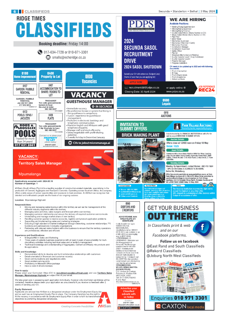 Ridge Times 03 May 2024 page 6