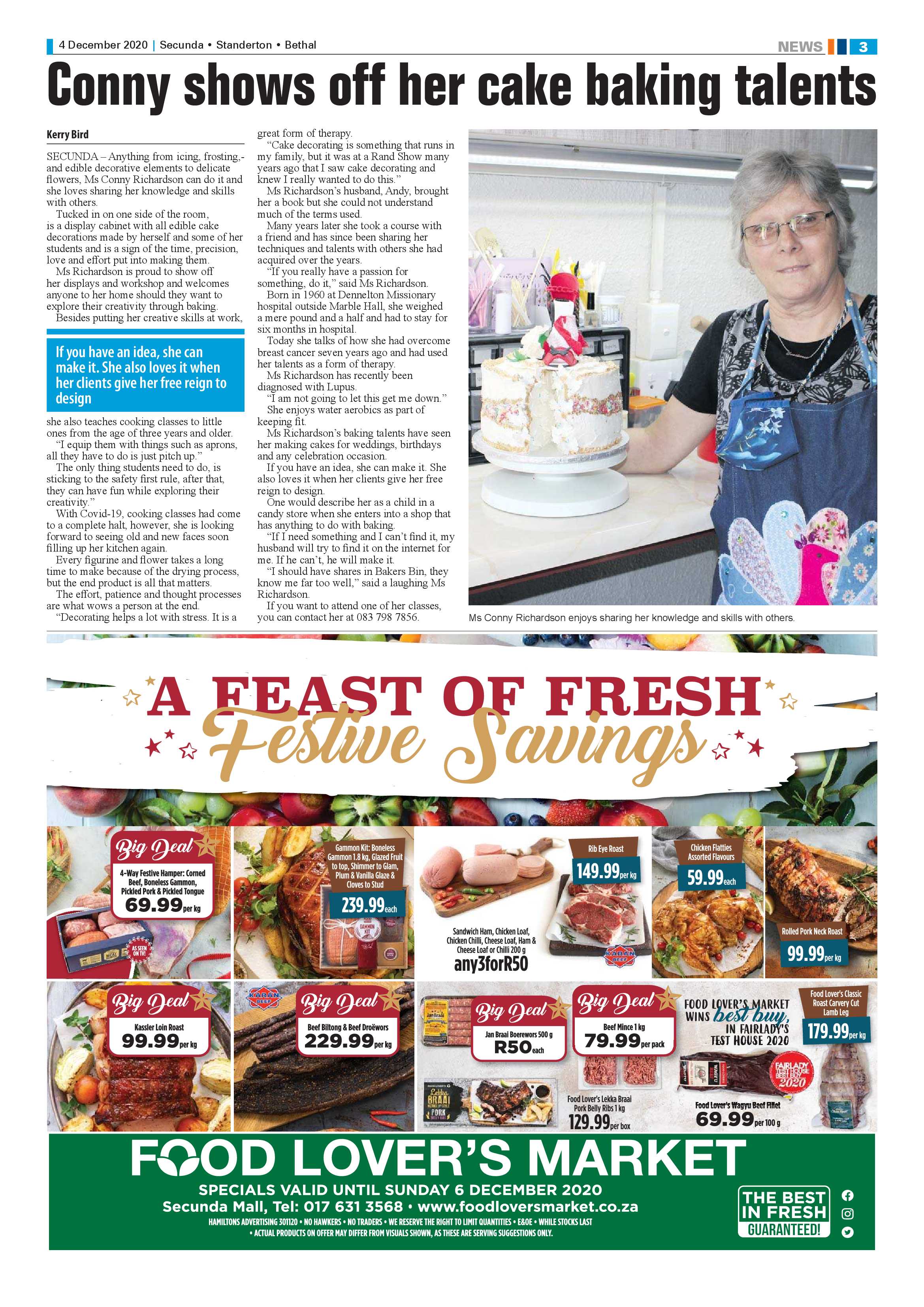 Ridge Times 04 December 2020 page 3