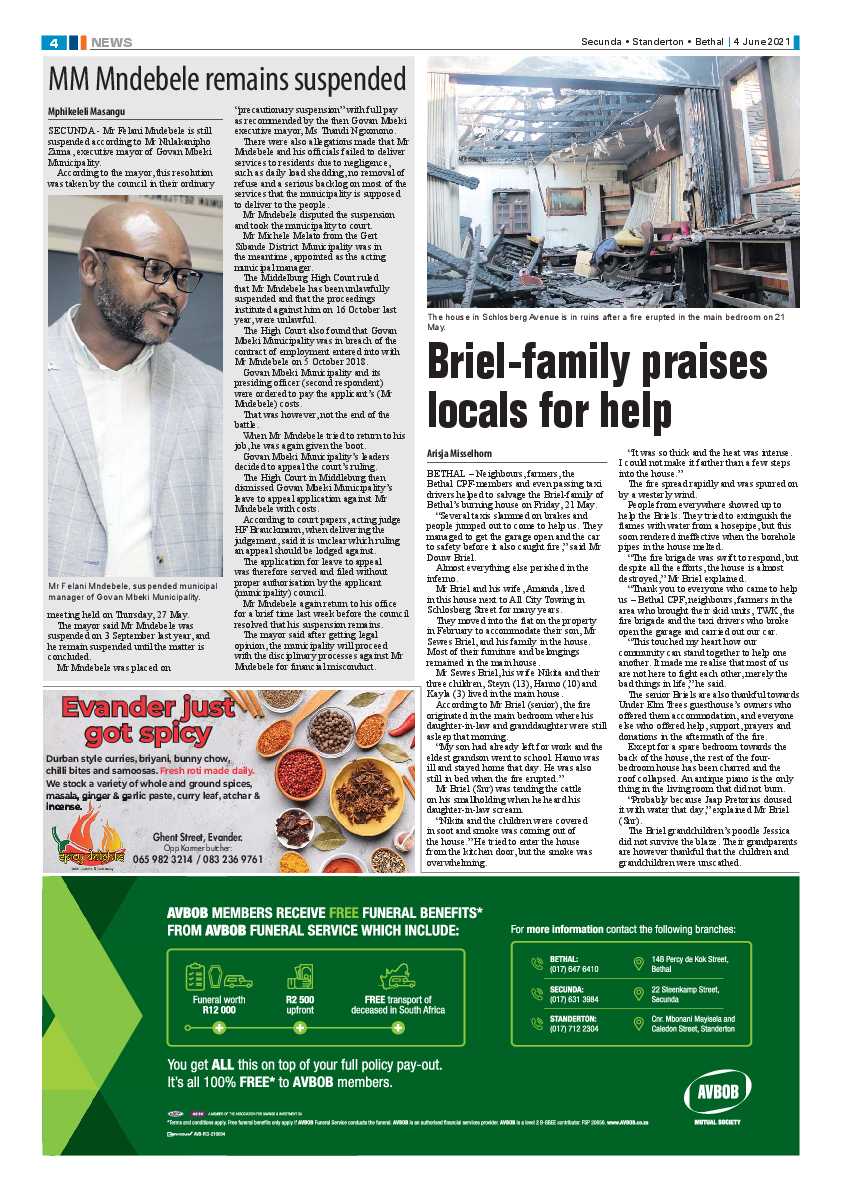 Ridge Times 04 June 2021 page 4
