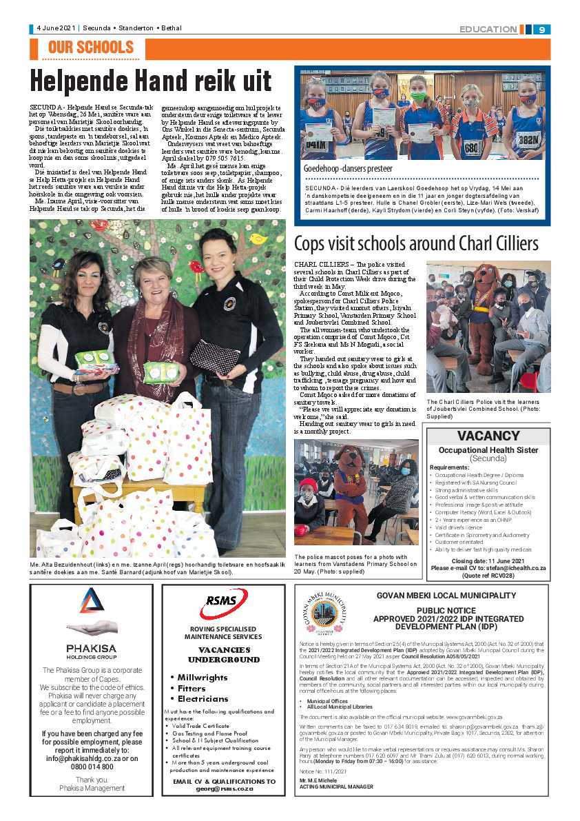 Ridge Times 04 June 2021 page 9