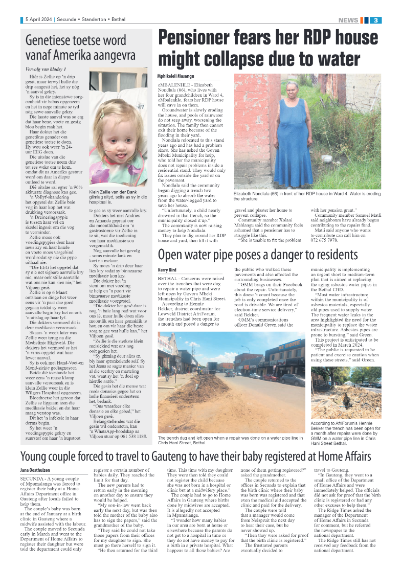 Ridge Times 05 April 2024 page 3