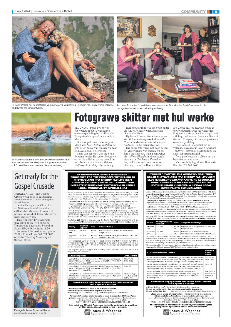 Ridge Times 05 April 2024 page 5