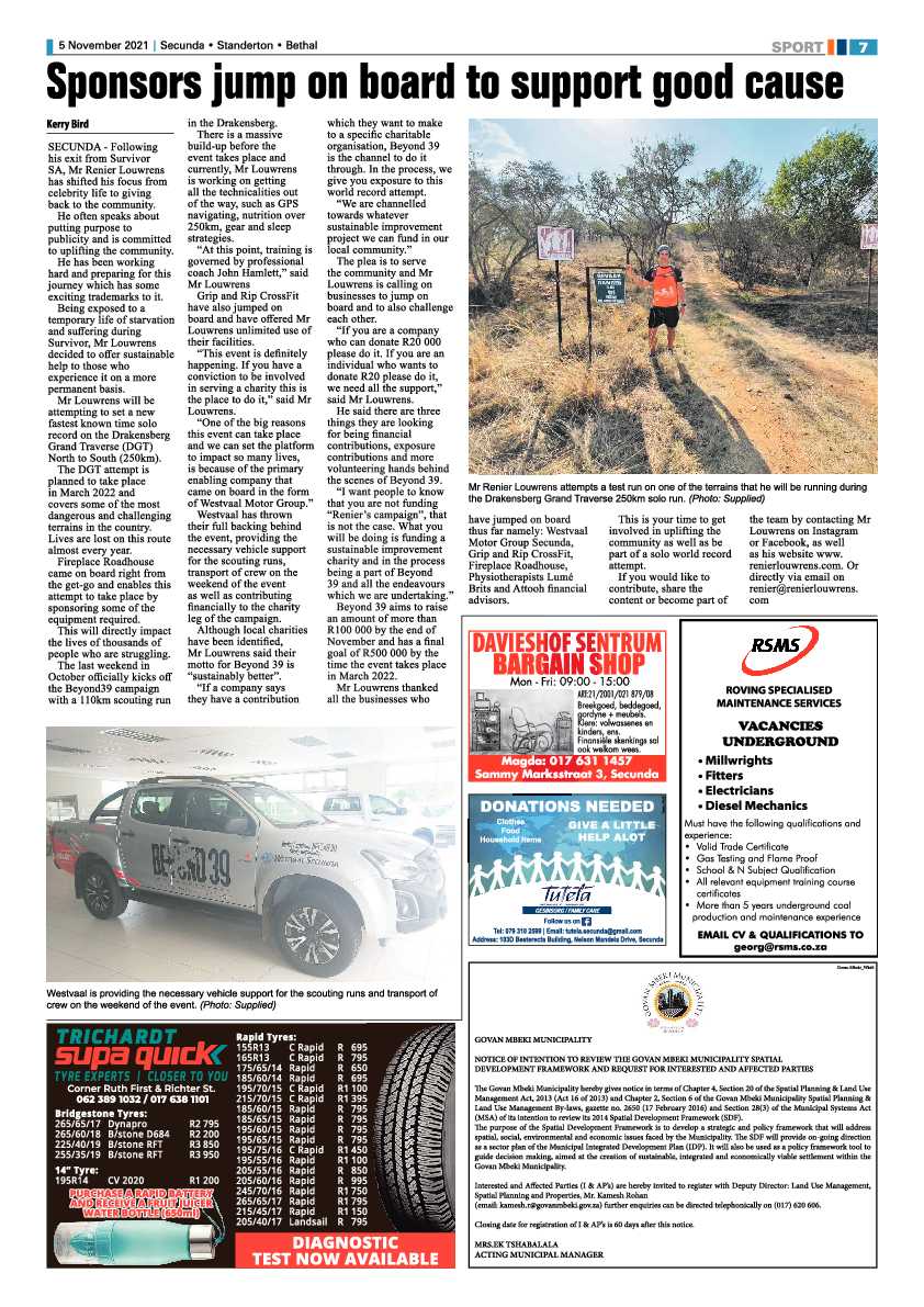Ridge Times 05 November 2021 page 7