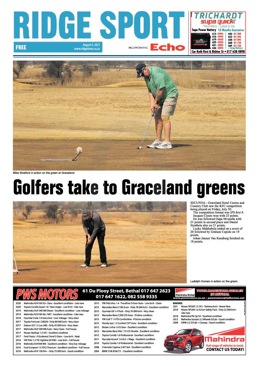 Ridge Times 06 August 2021 page 8