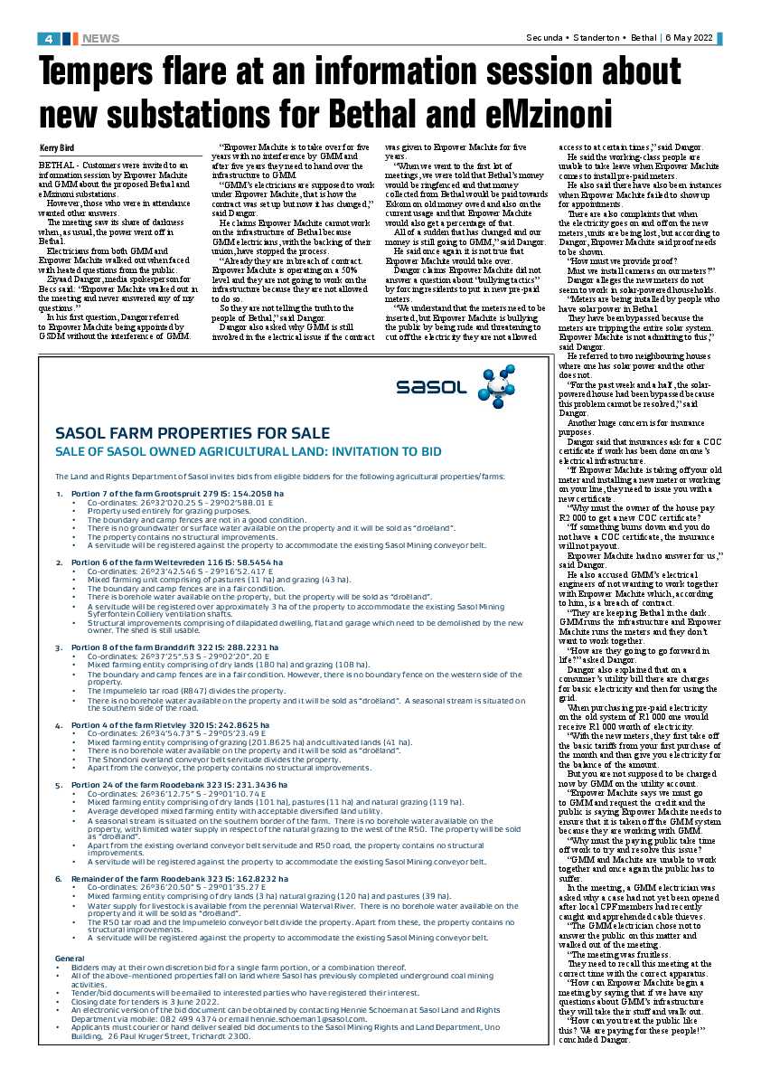 Ridge Times 06 May 2022 page 4