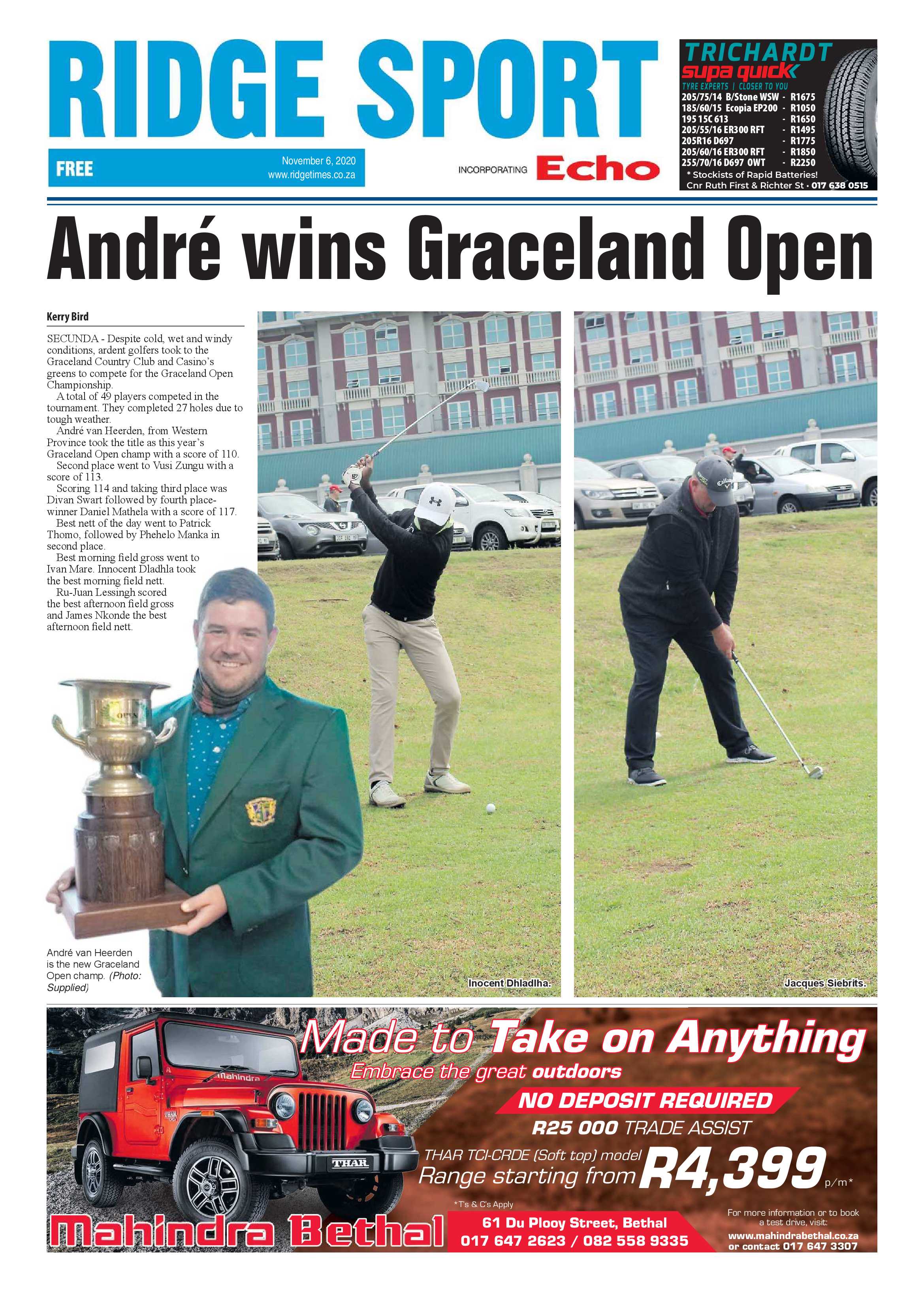 Ridge Times 06 November 2020 page 12