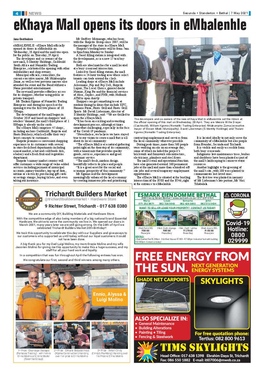 Ridge Times 07 May 2021 page 4