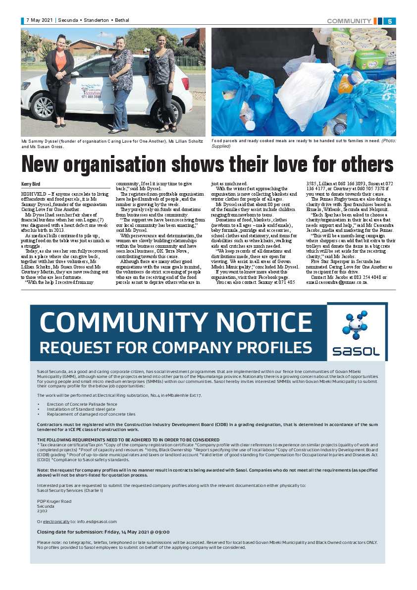 Ridge Times 07 May 2021 page 5