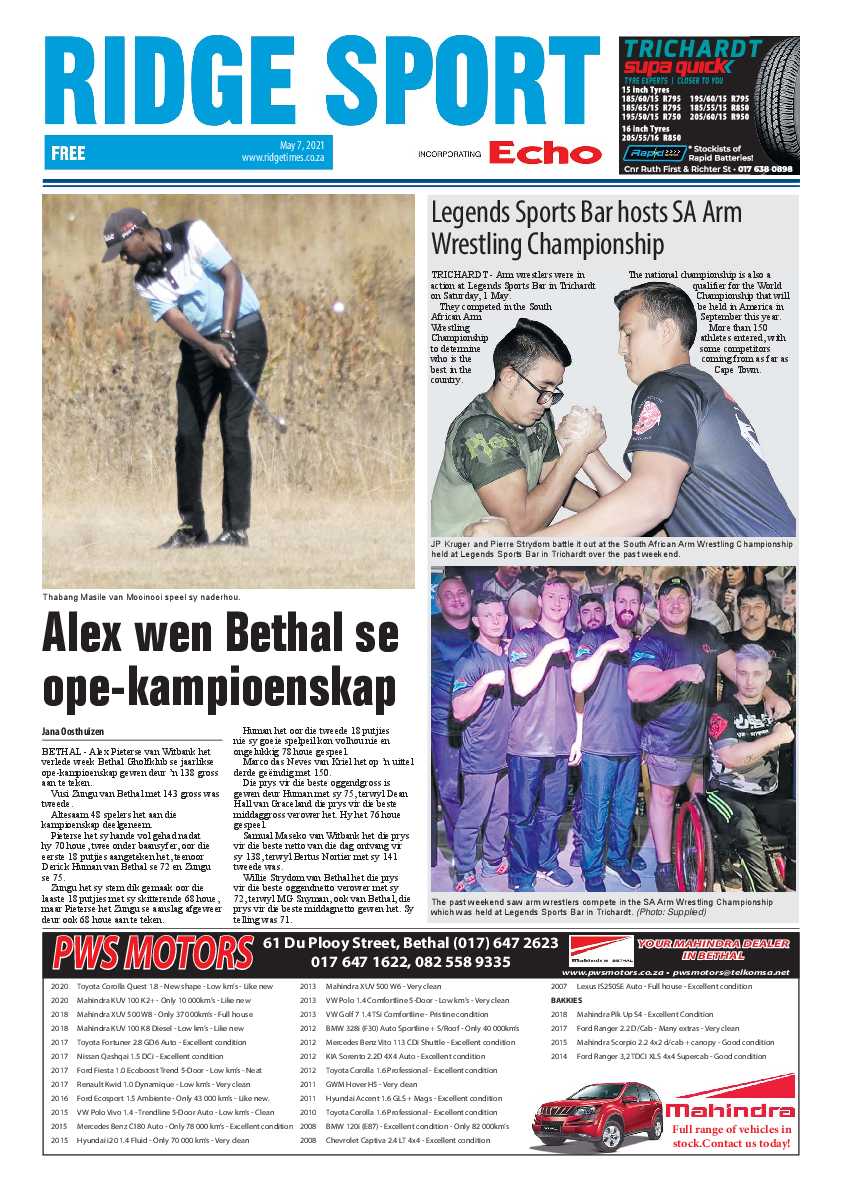 Ridge Times 07 May 2021 page 8