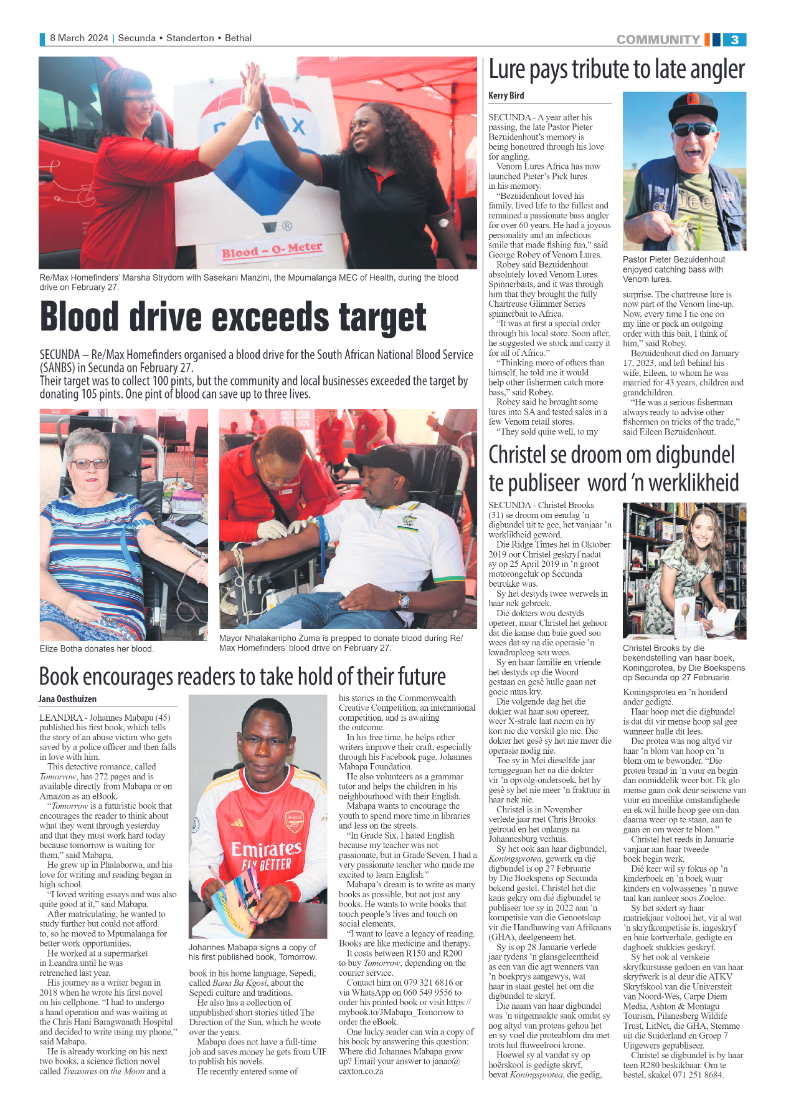 Ridge Times 08 March 2024. page 3