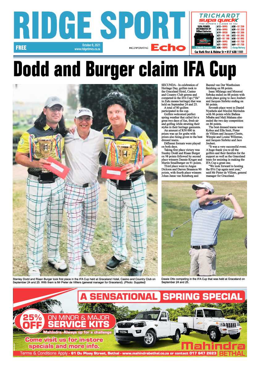 Ridge Times 08 October 2021 page 12