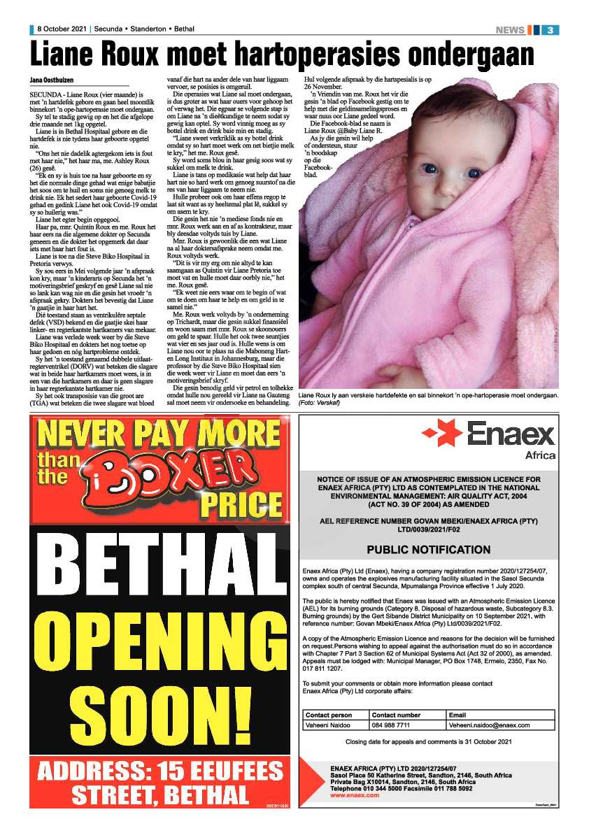 Ridge Times 08 October 2021 page 3