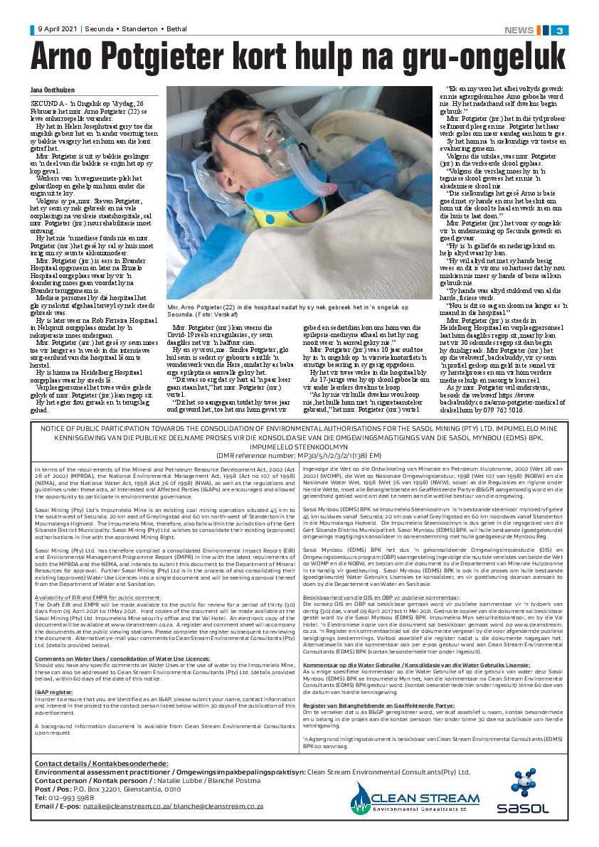 Ridge Times 09 April 2021 page 3