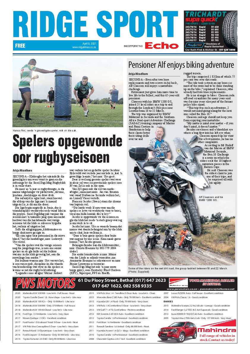 Ridge Times 09 April 2021 page 8