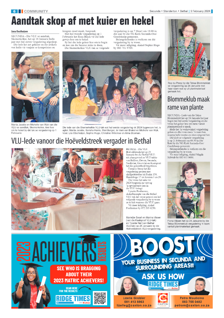 Ridge Times 09 February 2024 page 6