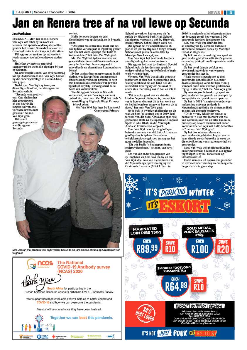 Ridge Times 09 July 2021 page 3