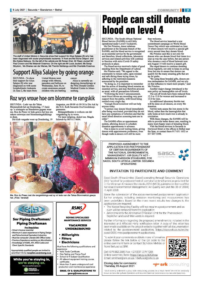 Ridge Times 09 July 2021 page 7
