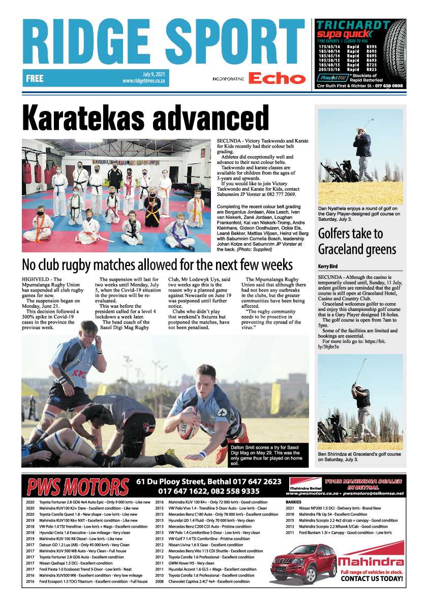 Ridge Times 09 July 2021 page 8