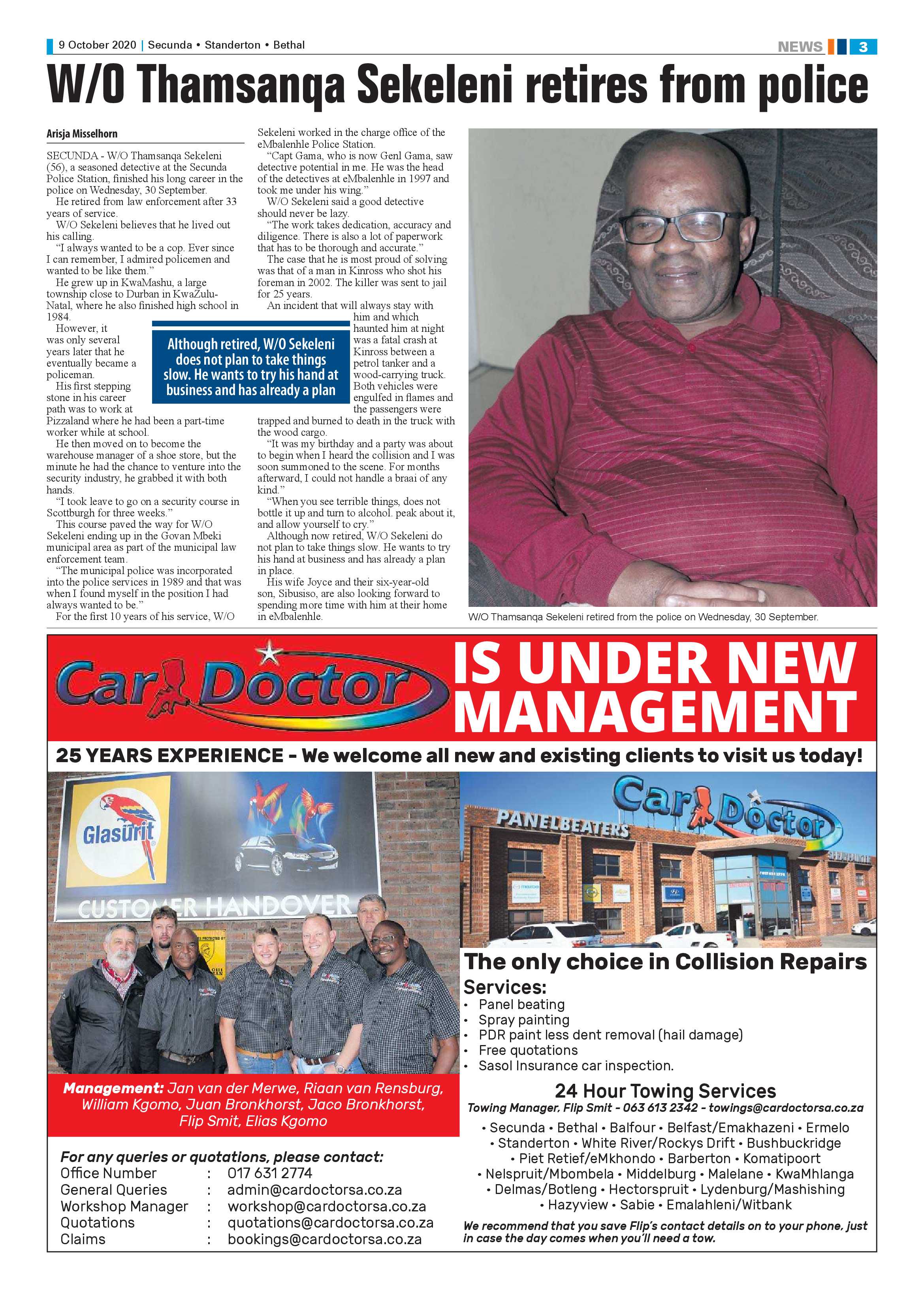 Ridge Times 09 October 2020 page 3