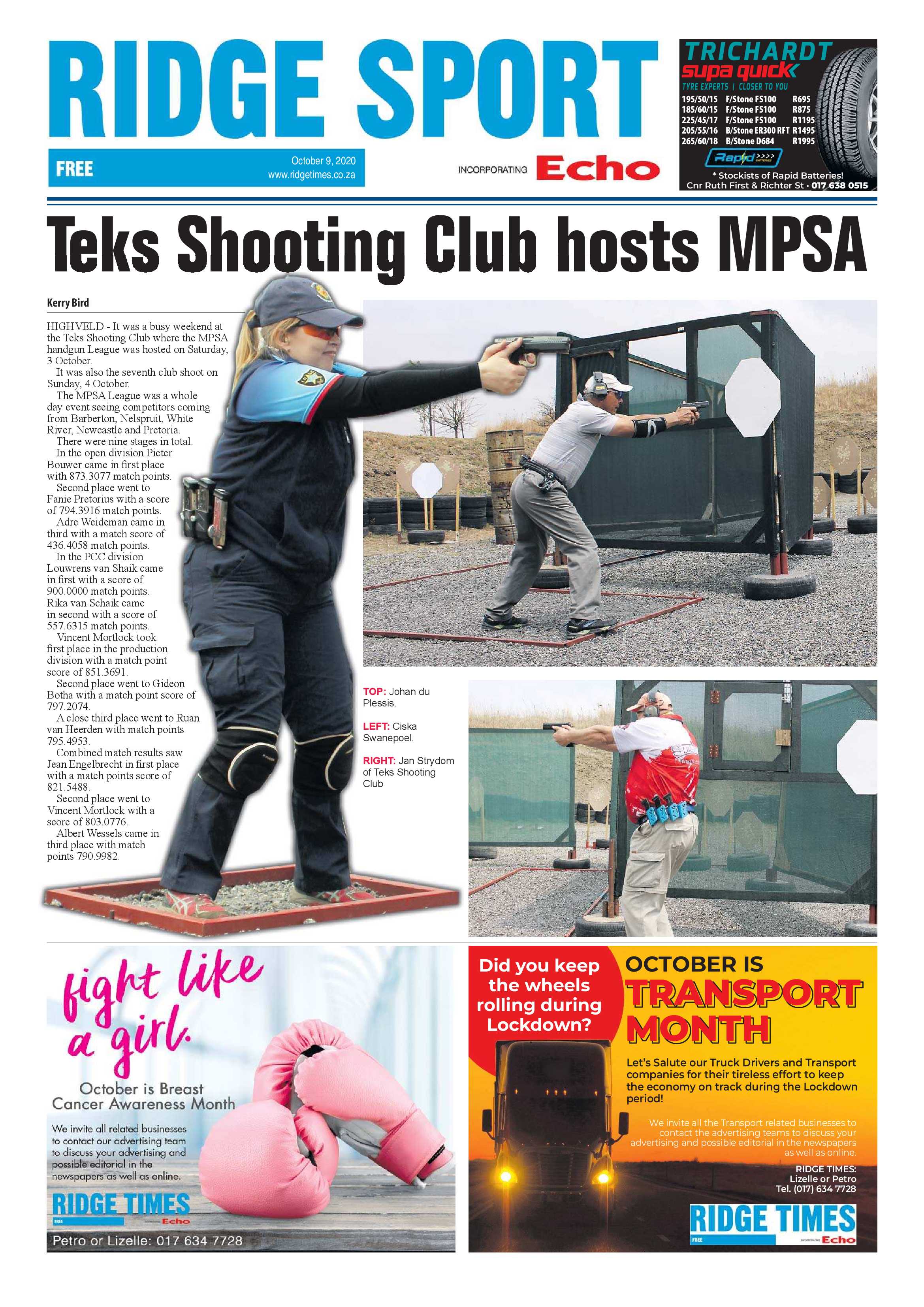 Ridge Times 09 October 2020 page 8