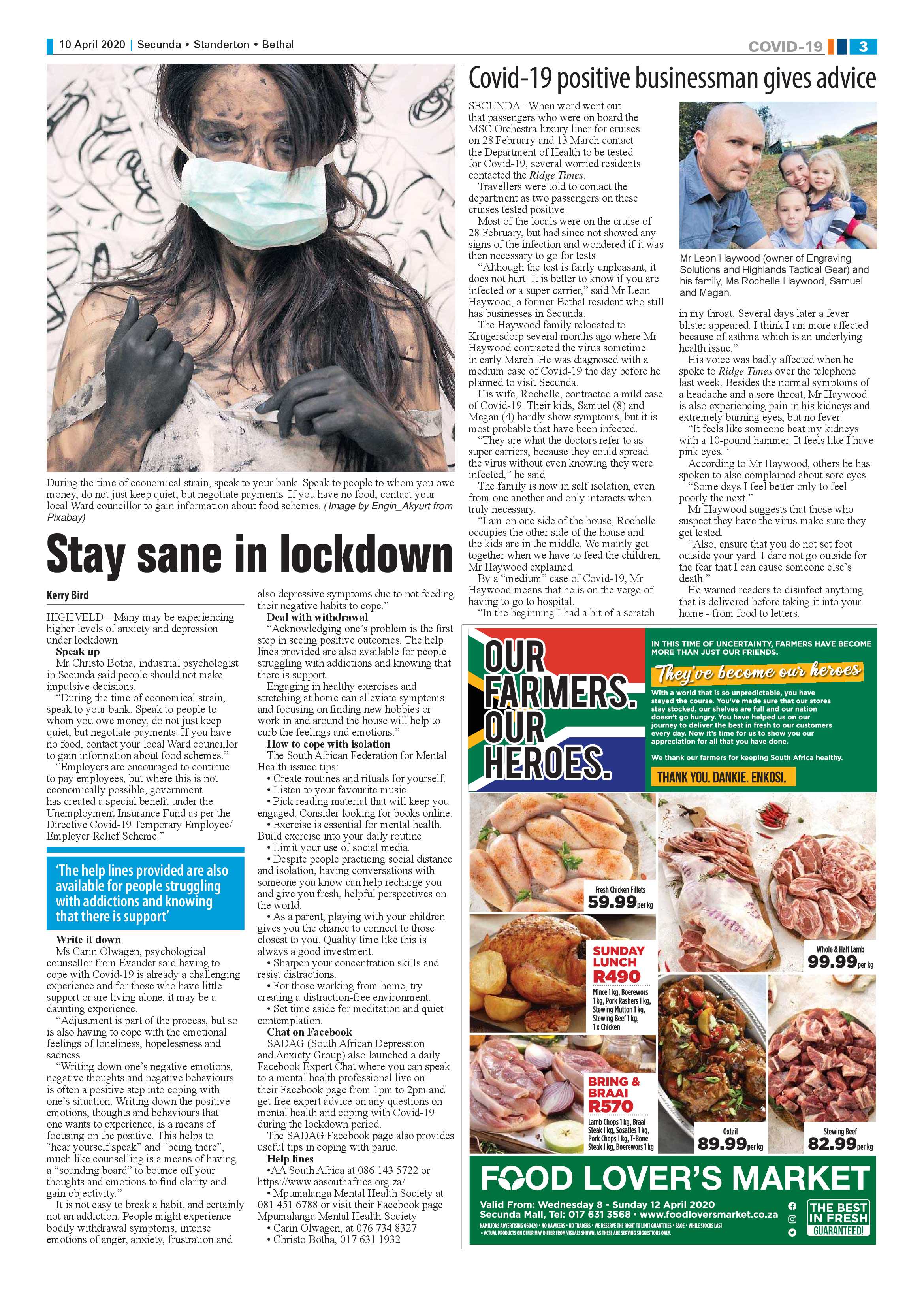 Ridge Times 10 April 2020 page 3