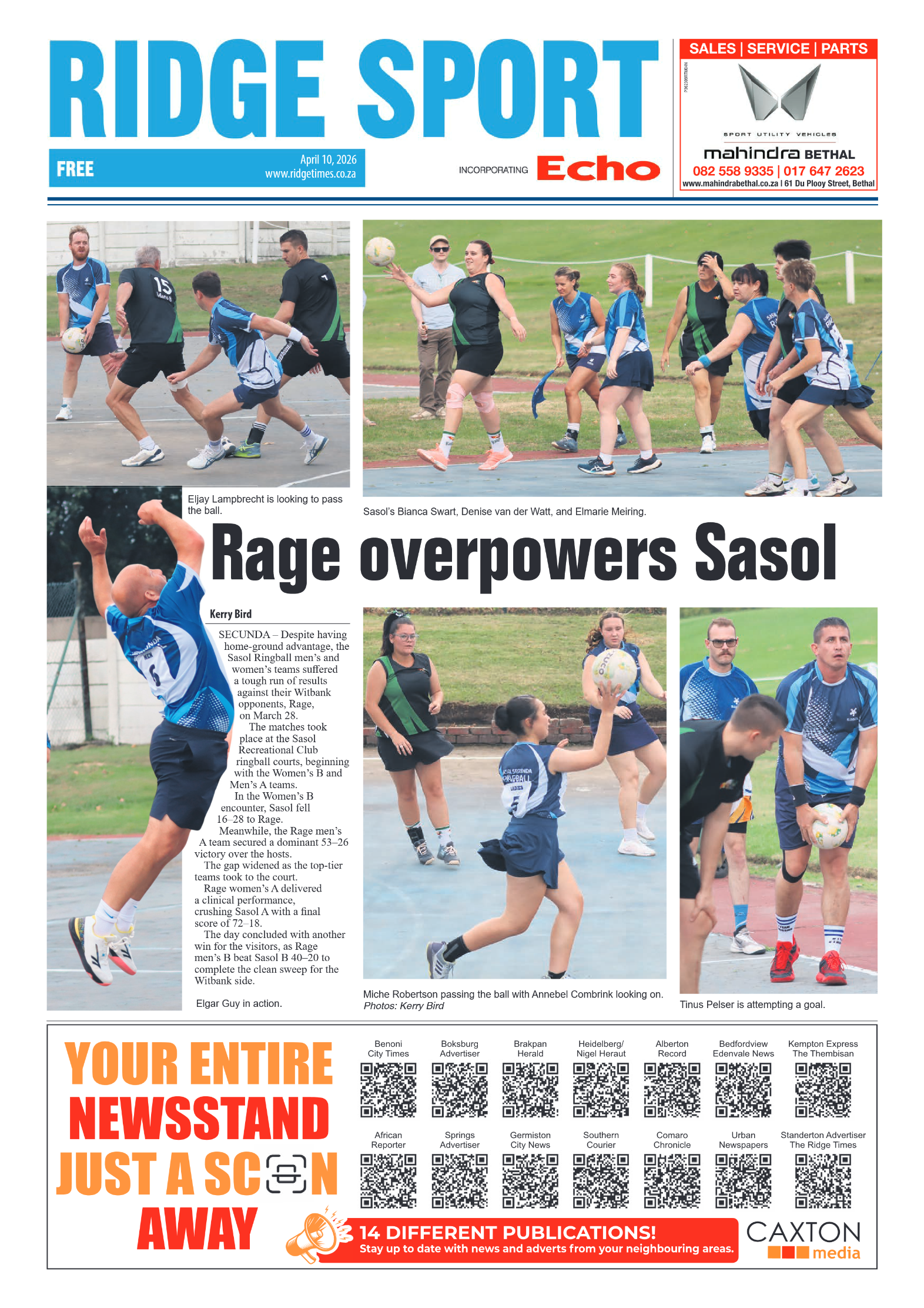 Ridge Times 10 April 2026 page 8