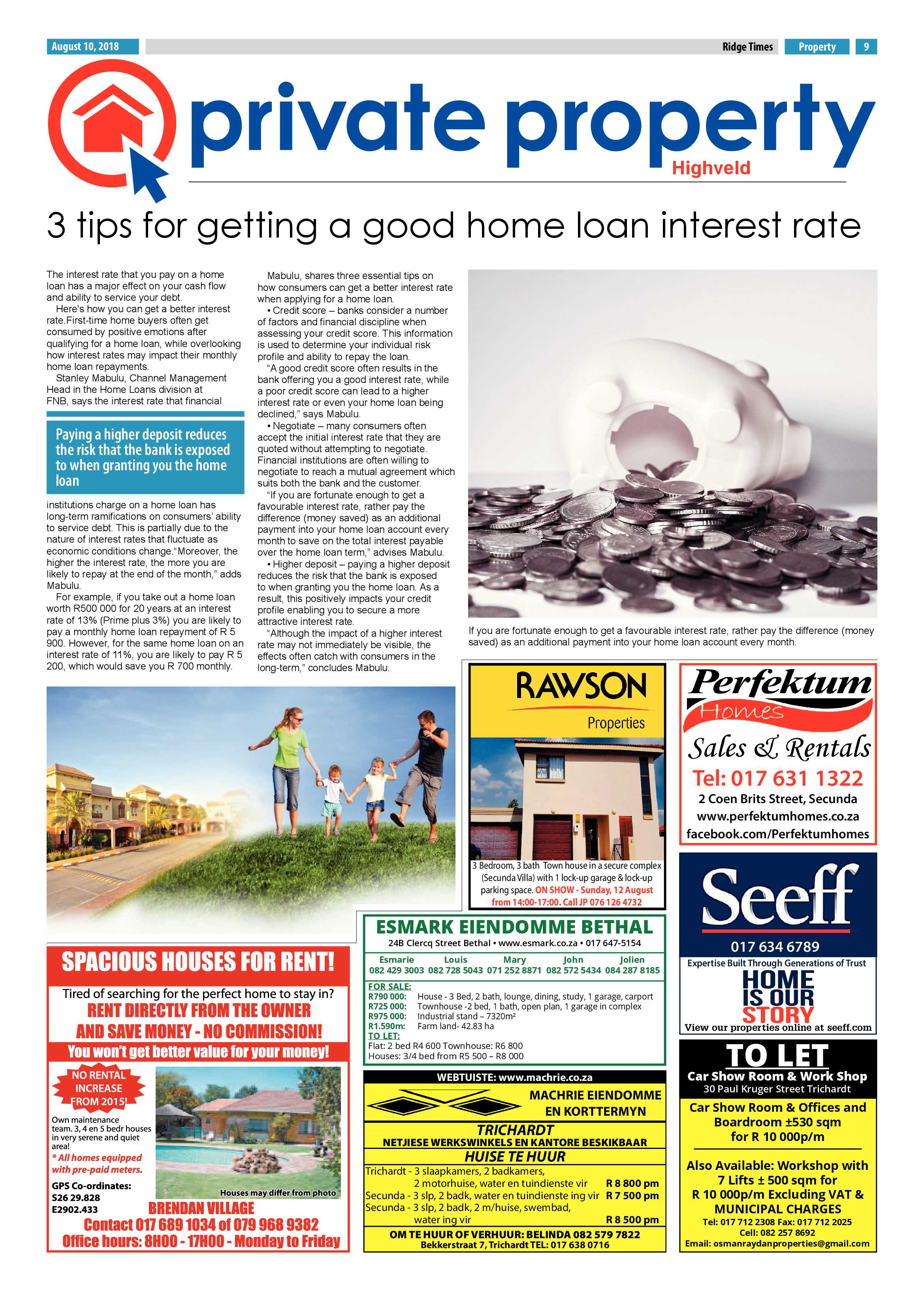 Ridge Times 10 August 2018 page 9