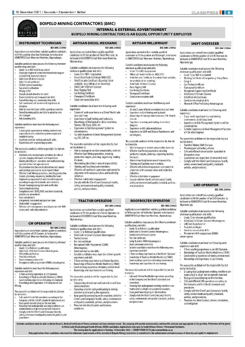 Ridge Times 10 December 2021 page 11