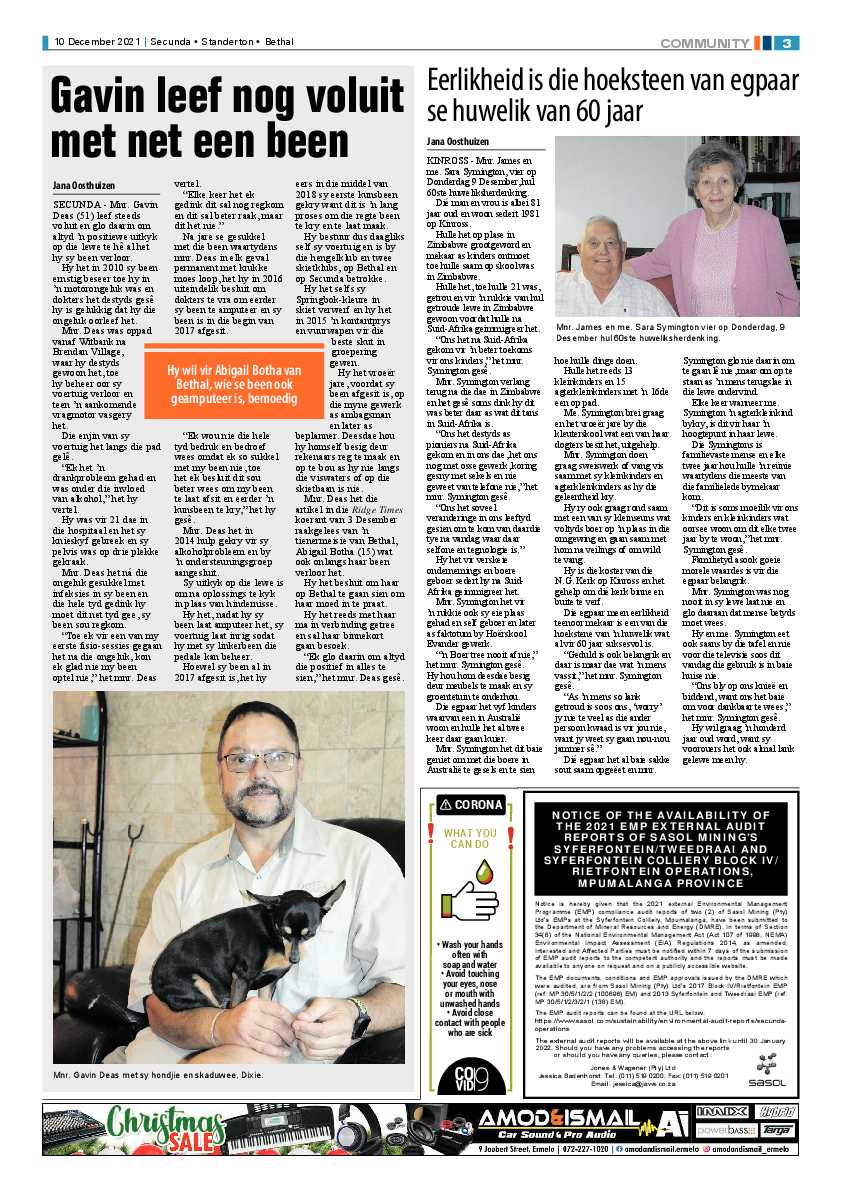 Ridge Times 10 December 2021 page 5