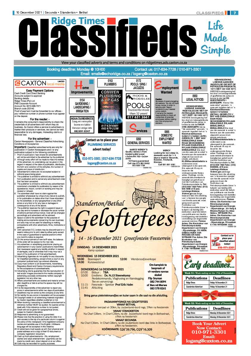 Ridge Times 10 December 2021 page 9