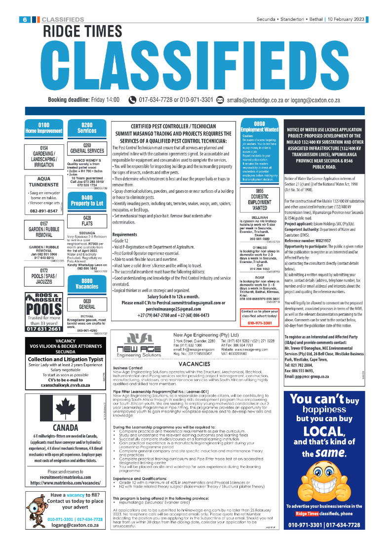 Ridge Times 10 February 2023 page 6