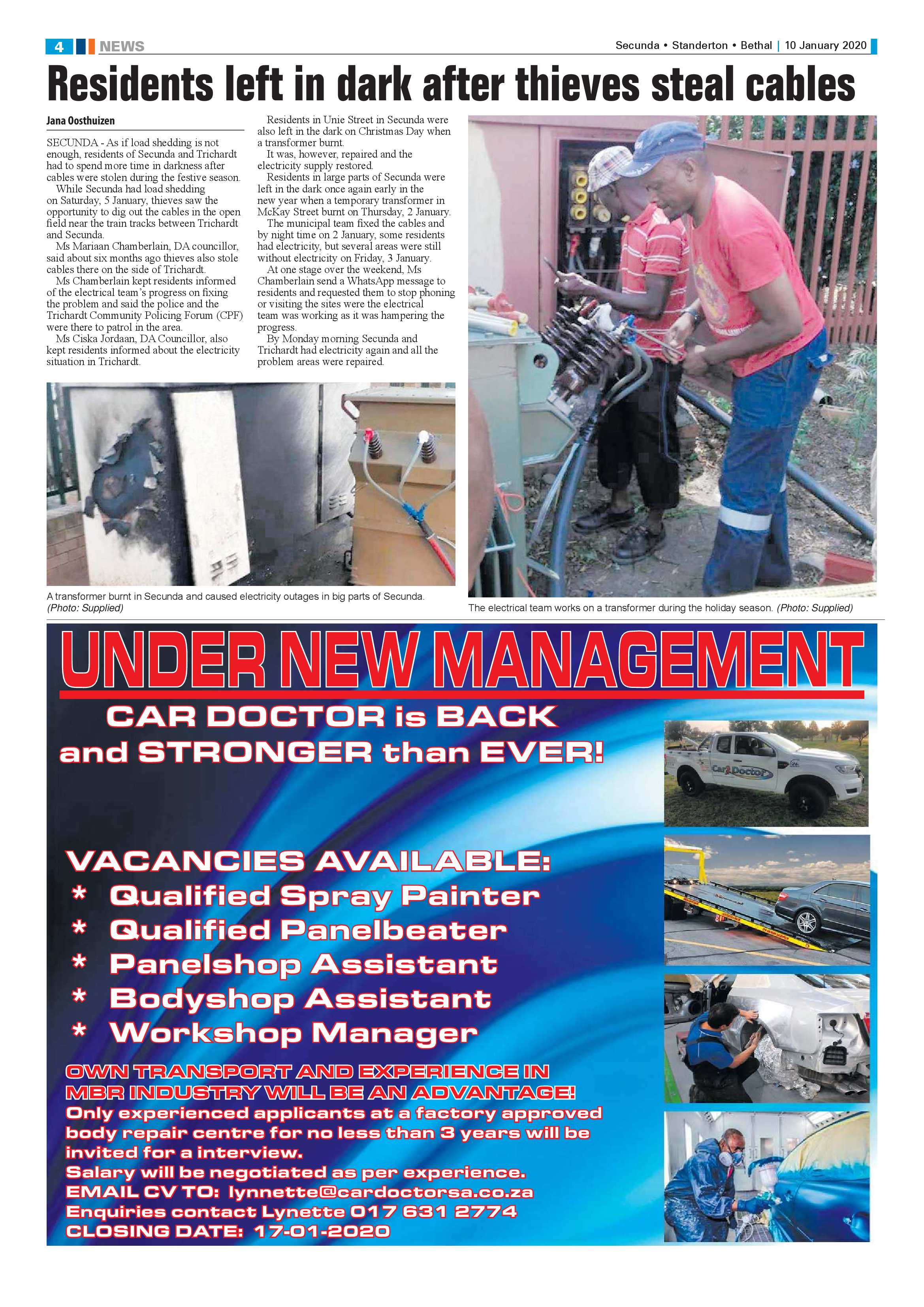 Ridge Times 10 January 2020 page 4