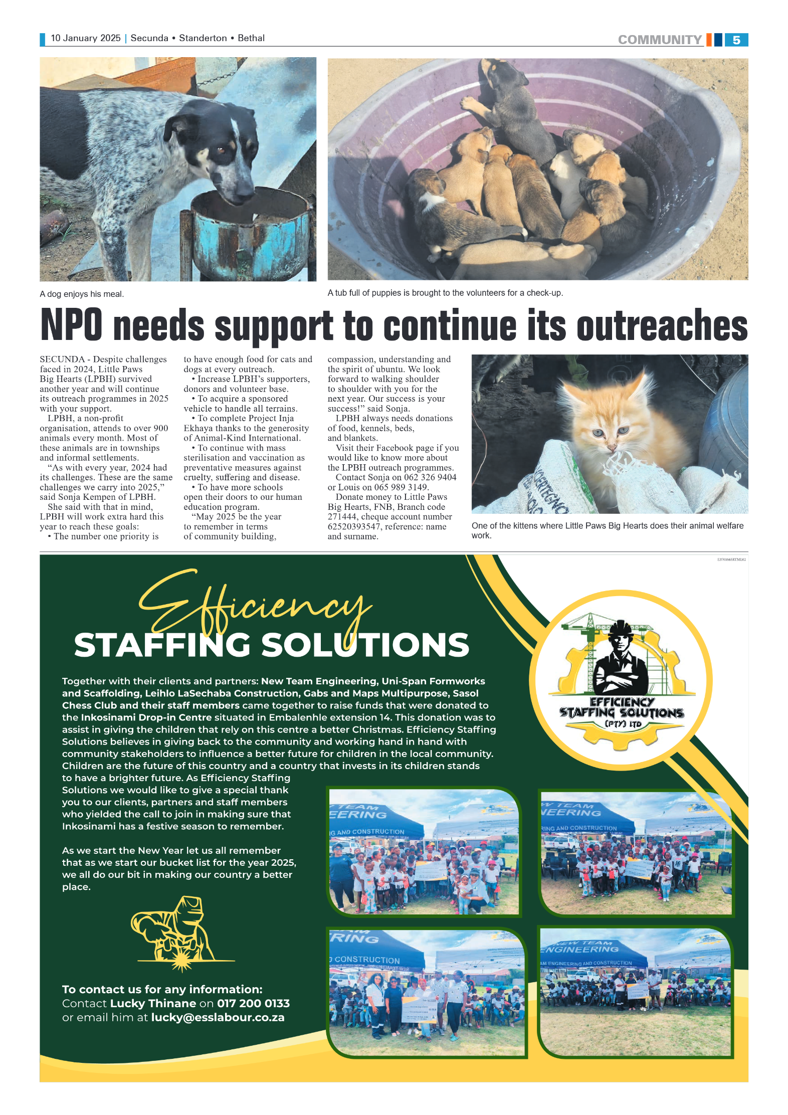 Ridge Times 10 January 2025 page 5