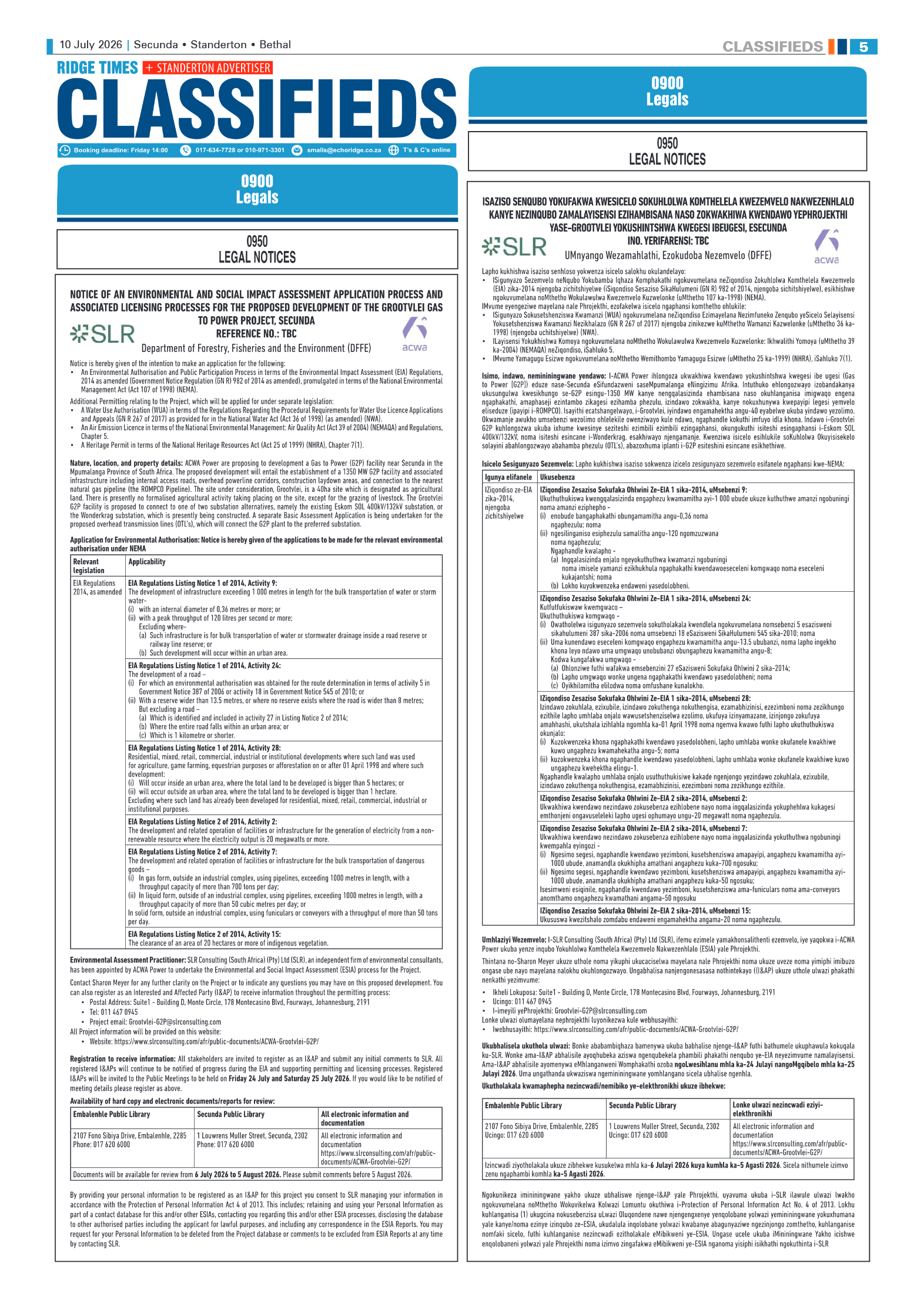 Ridge Times 10 July 2026 page 5