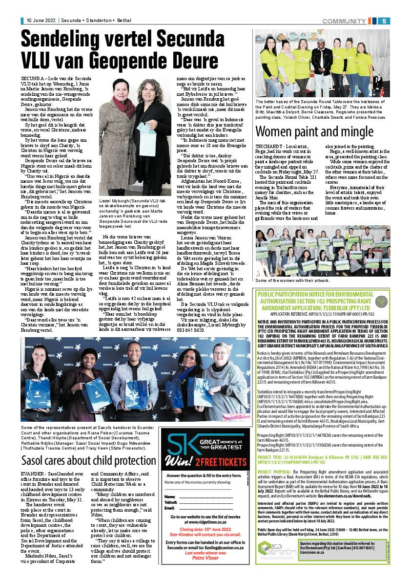 Ridge Times 10 June 2022 page 5
