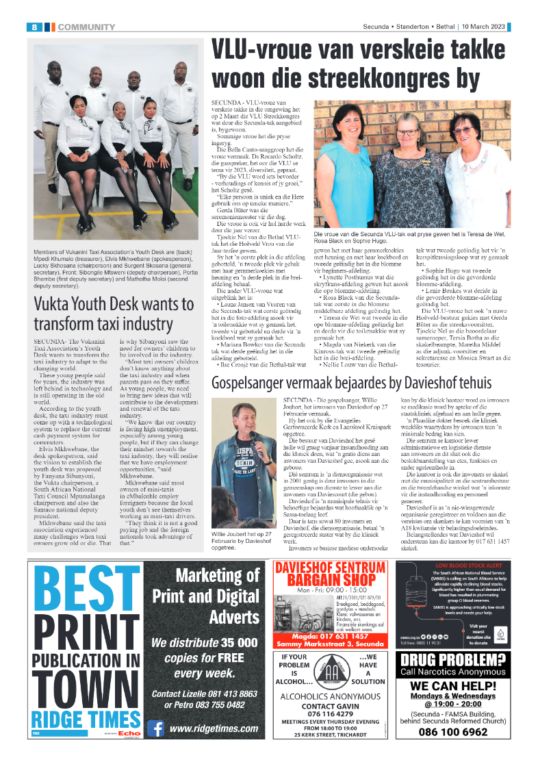 Ridge Times 10 March 2023 page 8