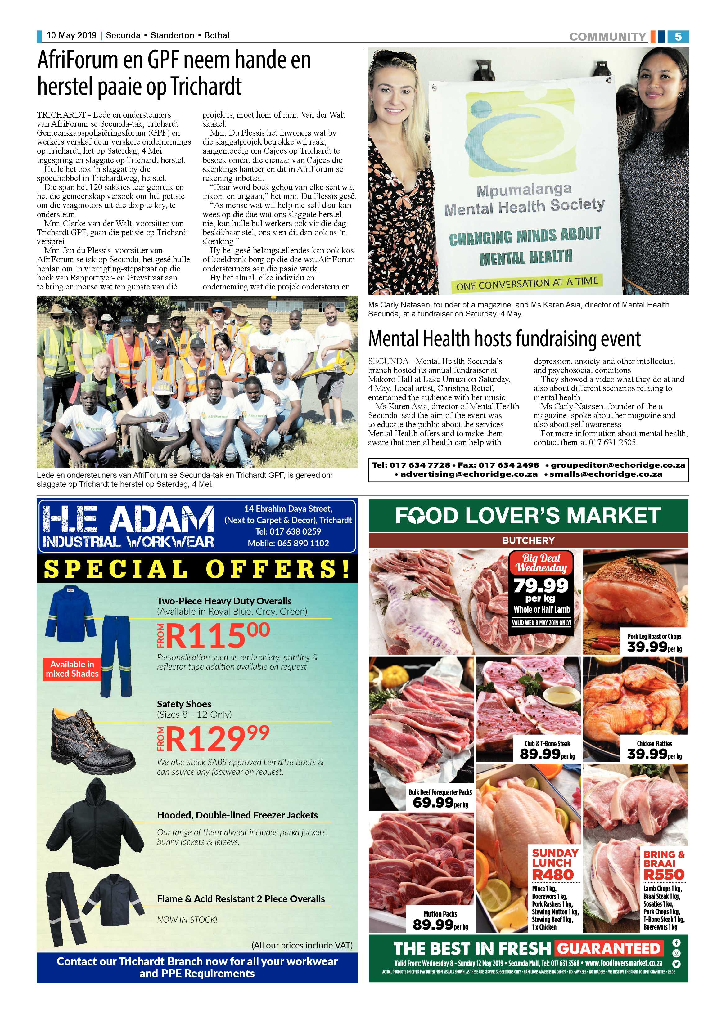 Ridge Times 10 May 2019 page 5