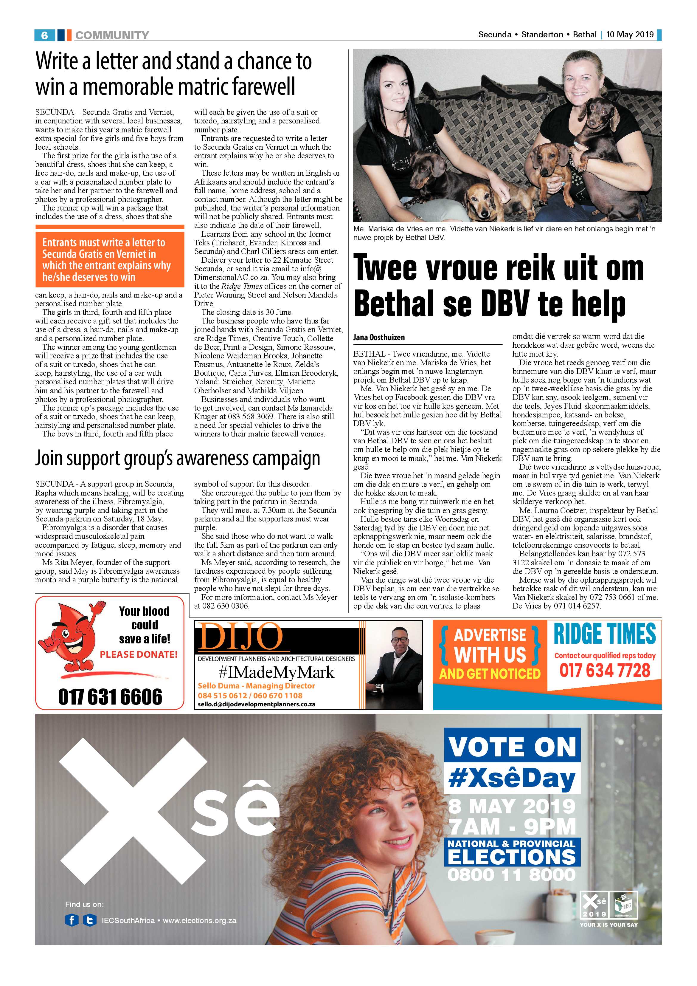 Ridge Times 10 May 2019 page 6