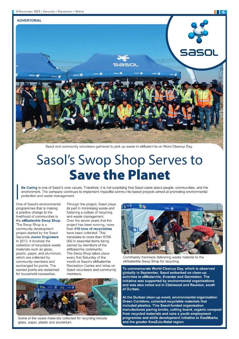 Ridge Times 10 November 2023 page 5
