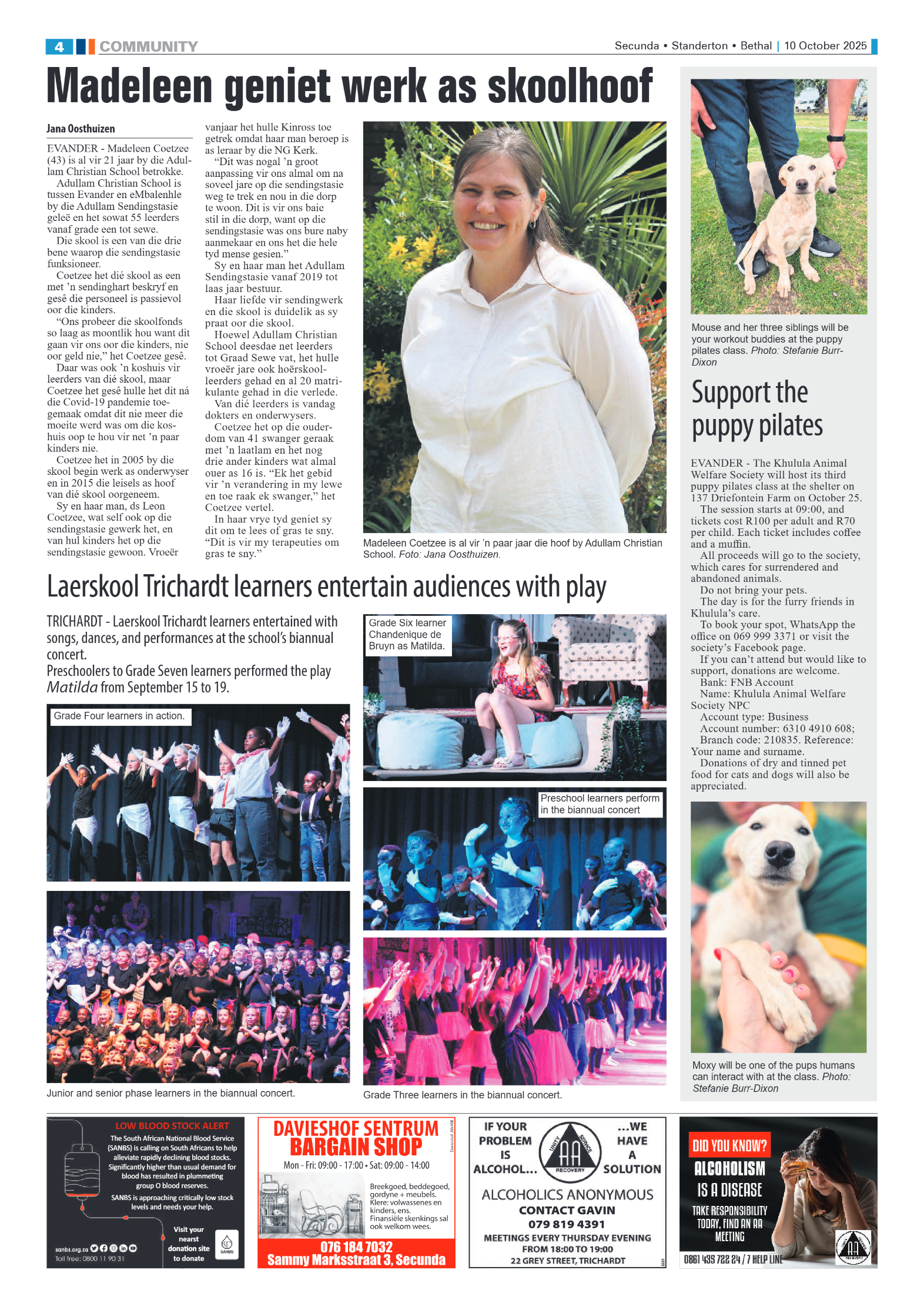 Ridge Times 10 October 2025 page 4